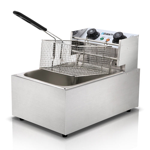 10L Commercial Electric Deep Fryer - cafes, events and high-volume – main product view
