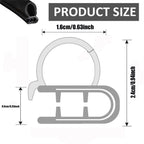 10M Car Door Rubber Weather Strip product detail 4