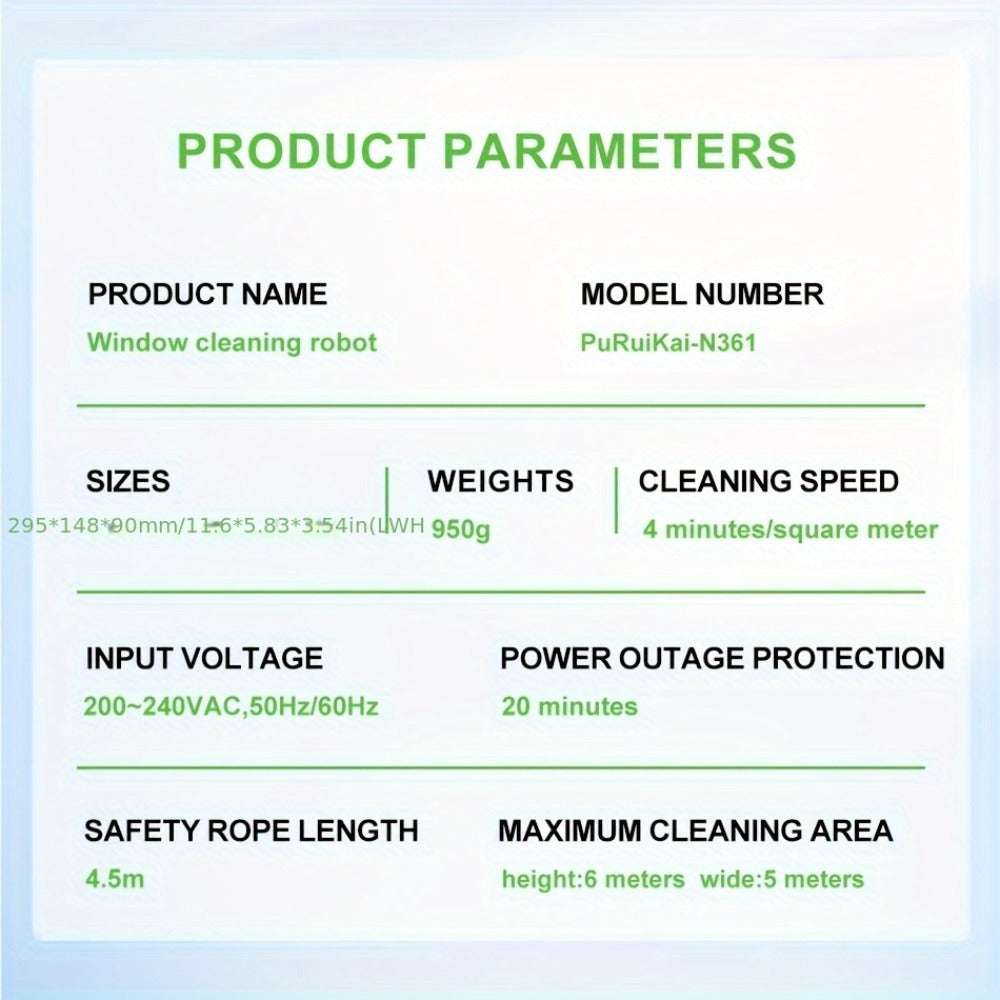 Automatic Window Cleaning Robot detail view 15 for Australian shoppers