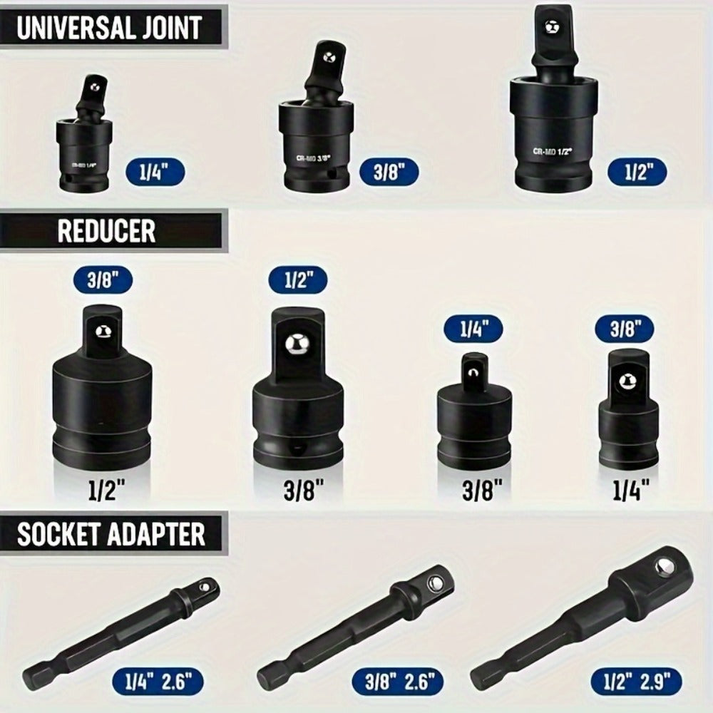 10pcs Impact Socket Adapter Set product detail 4