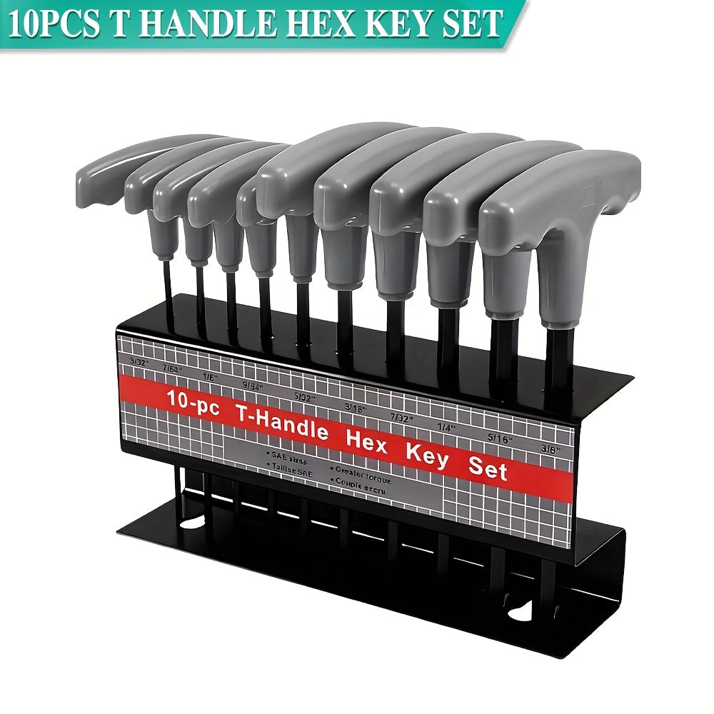 10pcs T-Handle Hex Key Set product detail 17