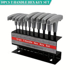 10pcs T-Handle Hex Key Set product detail 5