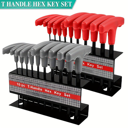 10pcs T-Handle Hex Key Set for Australian use