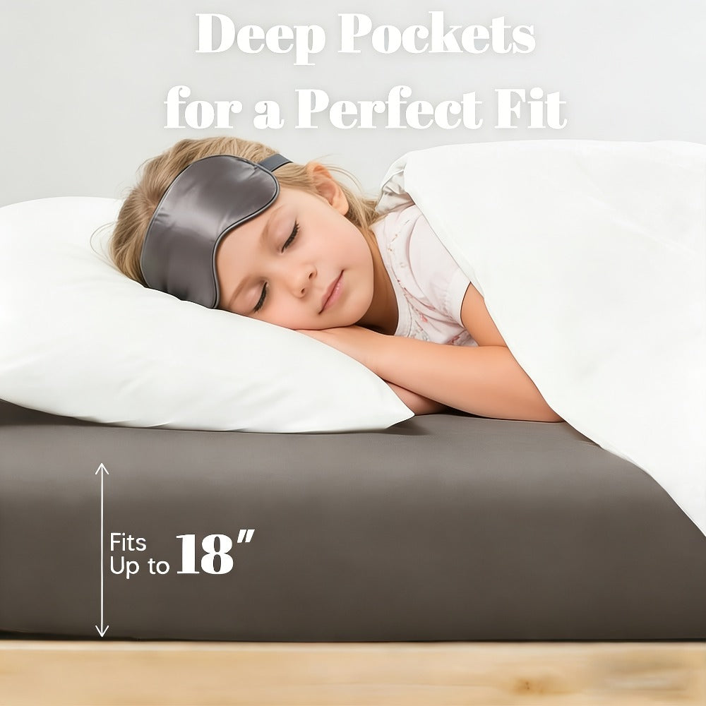 Bamboo Blend Bed Sheet Set product detail 8