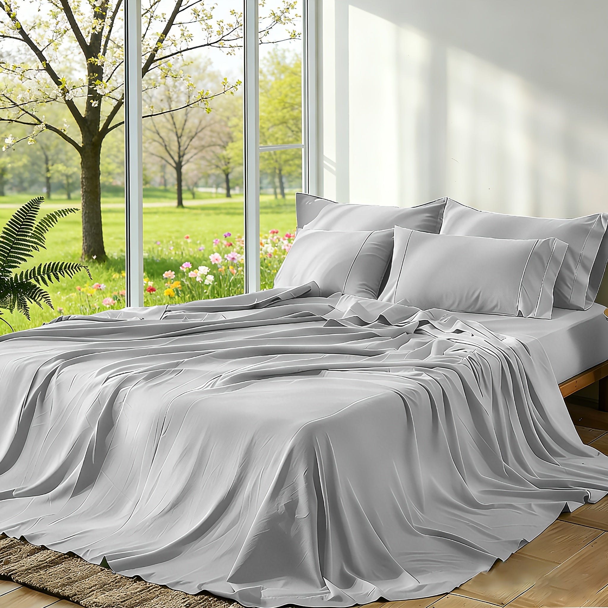 Bamboo Blend Bed Sheet Set product detail 30