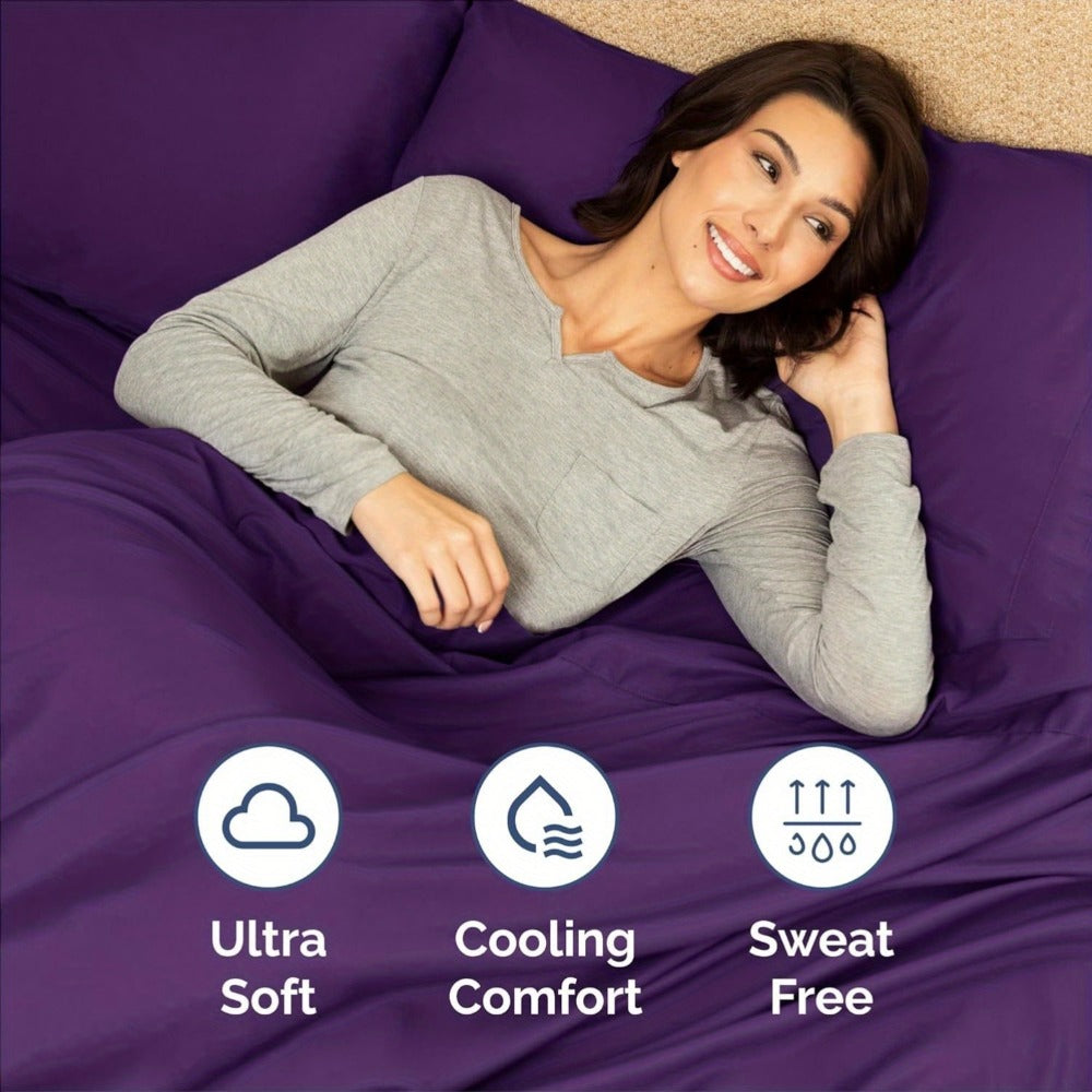 Cotton Blend Bed Sheet Set product detail 7