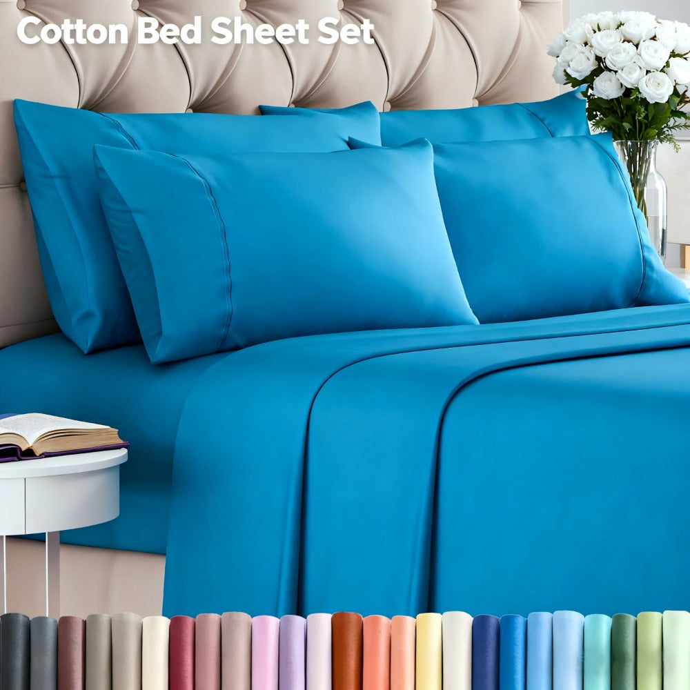 Cotton Blend Bed Sheet Set product detail 12