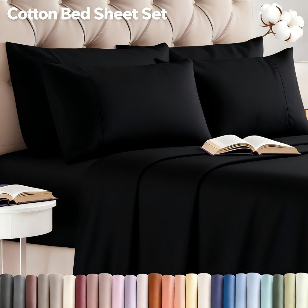 Cotton Blend Bed Sheet Set product detail 21