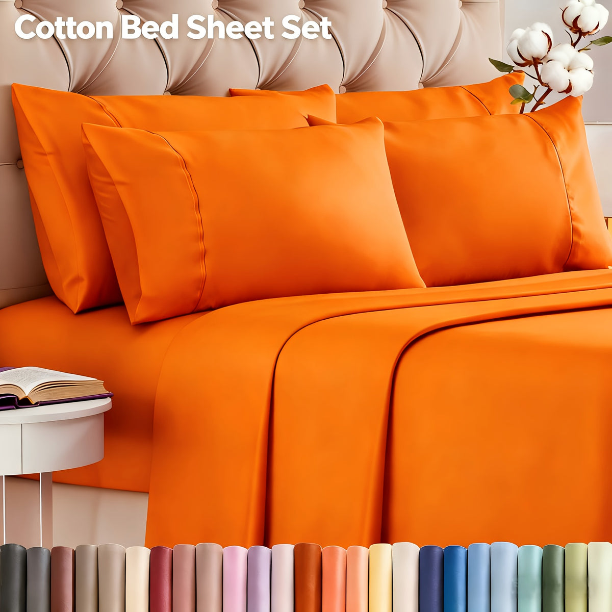 Cotton Blend Bed Sheet Set product detail 31