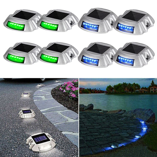 Multi-Pack Solar Deck & Driveway Lights for the stated outdoor use