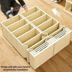 12-Pair Foldable Shoe Cabinet – Transparent Stackable Storage – additional product view 11