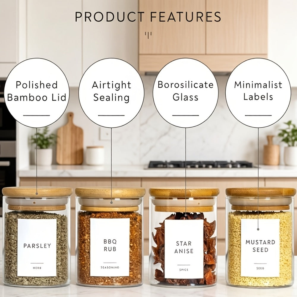 12-Piece Food Storage Jar Set product detail 6