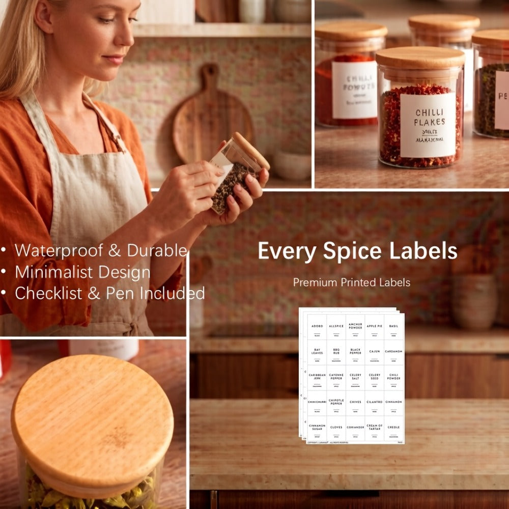 12-Piece Food Storage Jar Set product detail 8
