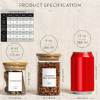 12-Piece Food Storage Jar Set product detail 2