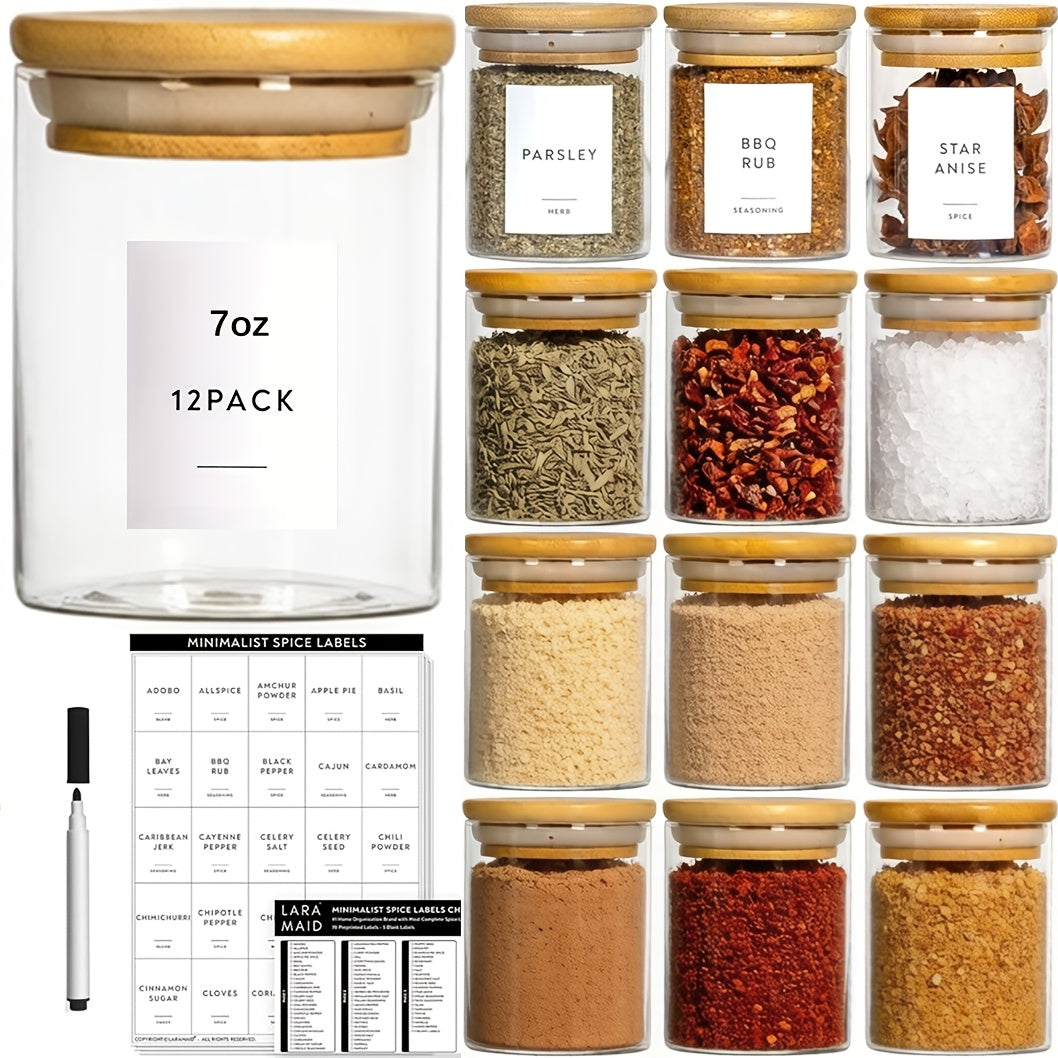 12-Piece Food Storage Jar Set product detail 12