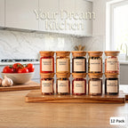 12-Piece Food Storage Jar Set product detail 9