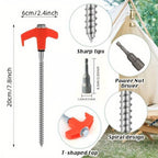-Piece Metal Tent Peg Set product detail 11