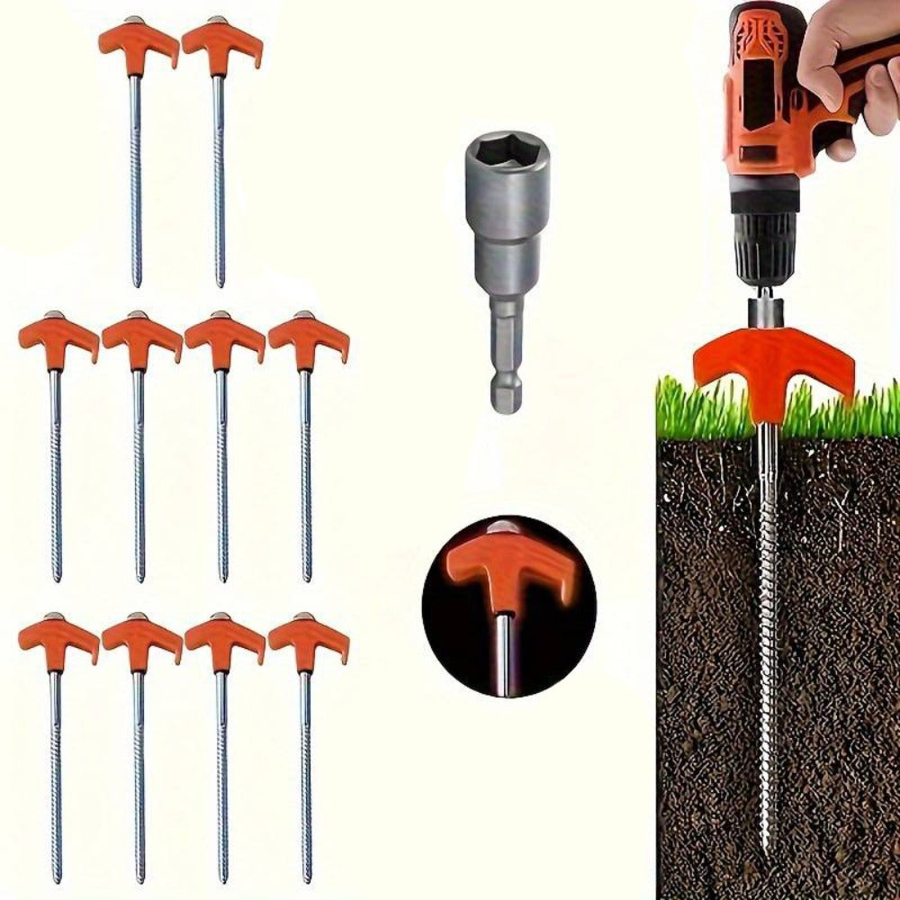 -Piece Metal Tent Peg Set product detail 9