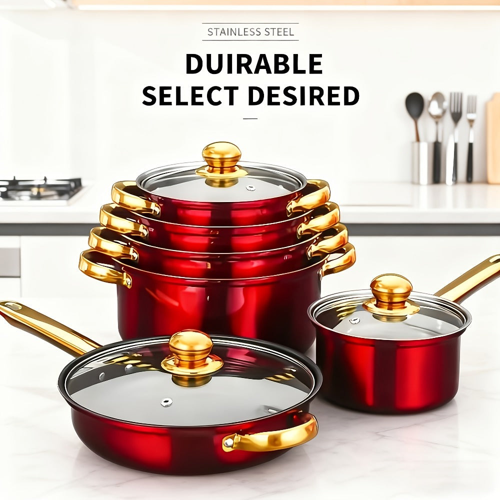 12-Piece Stainless Steel Cookware Set product detail 9