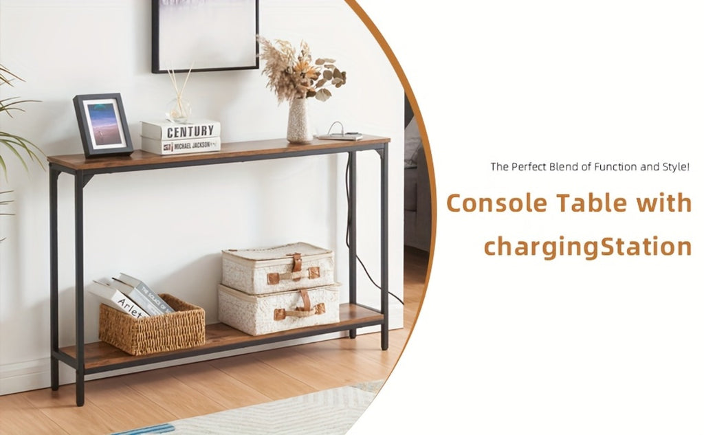 120 cm Narrow Console Table product detail 14