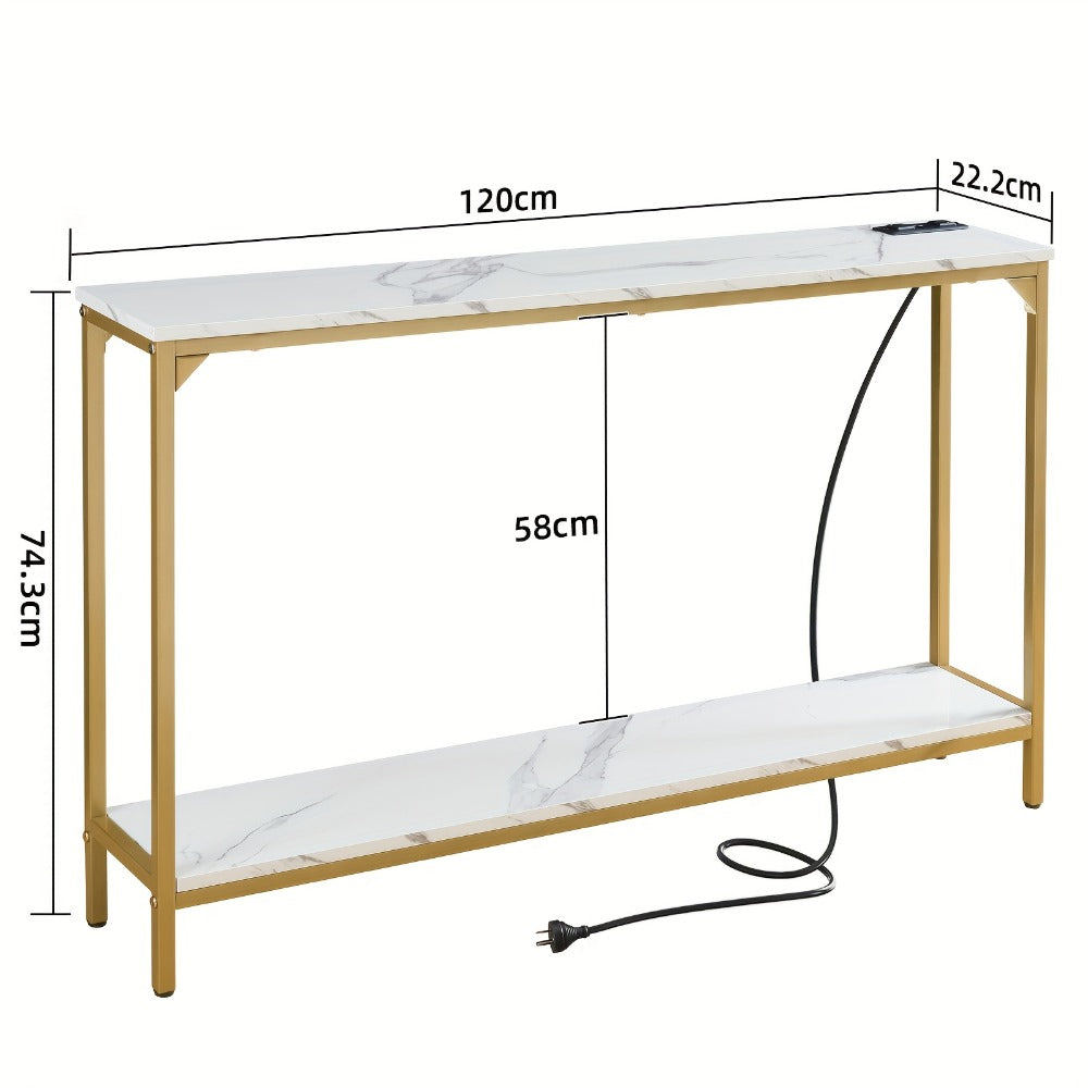 120 cm Narrow Console Table product detail 18