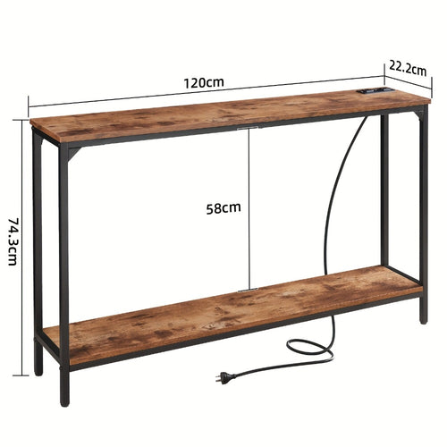 120 cm Narrow Console Table for Australian homes