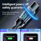 120W Charging Cable Set — 4-Piece for Travel and Daily Use – additional product view