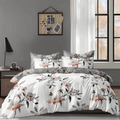 AU Standard Size All Sizes Bed Reversible Double Sided Quilt/Duvet/Doona Cover Set-Shadow Bloom