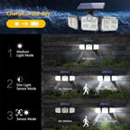 Solar Motion Sensor Security Wall Light product detail 4