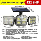 Solar Motion Sensor Security Wall Light product detail 9