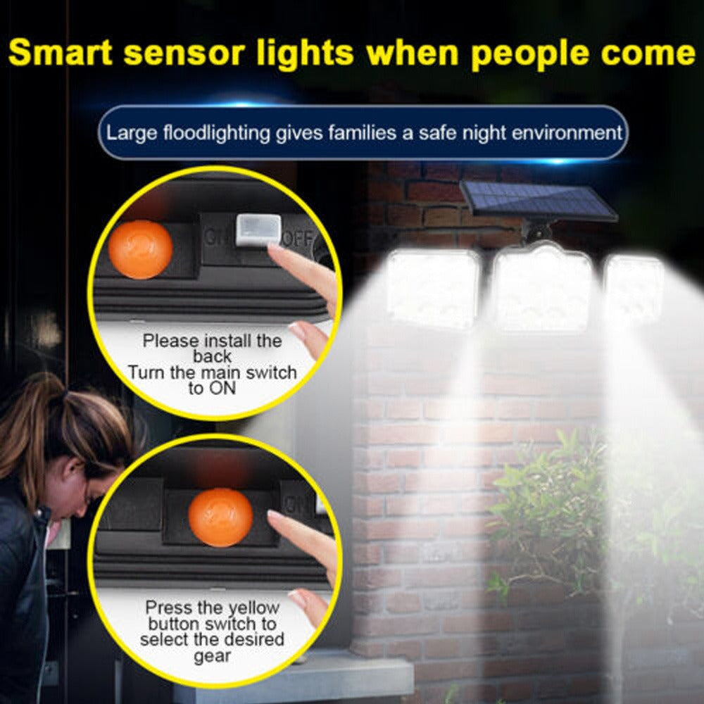 Solar Motion Sensor Security Wall Light product detail 5