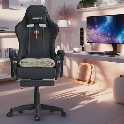 Computer Gaming Chair Office Seating Racing PU Executive Racer Recliner Chair