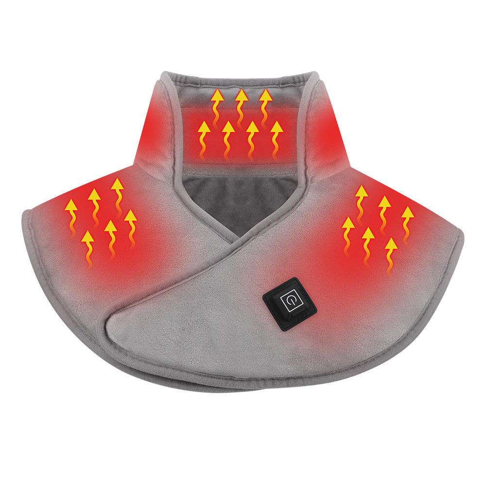 USB Powered Neck Shoulder Heating Pad with 3 Heat Settings Soft Fabric Ideal for Muscle Tension Perfect Gift for Women Men and Parents Neck Heating Pad Muscle Tension