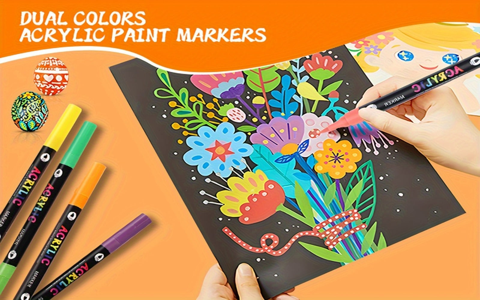 Dual-Tip Paint Pen Set detail view 10 for Australian shoppers