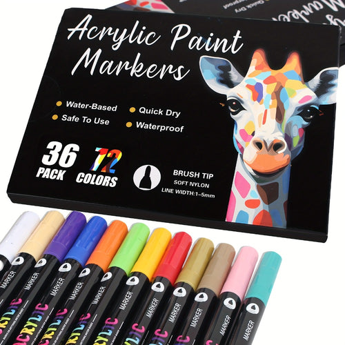 Dual-Tip Paint Pen Set main product view for Australian shoppers