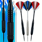12pcs Steel Tip Dart Set with Flights - home games and dart practice – product detail angle