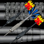 12pcs Steel Tip Dart Set with Flights - home games and dart practice – feature reference