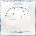 Clear Dome Umbrella Set detail view 2 for Australian shoppers