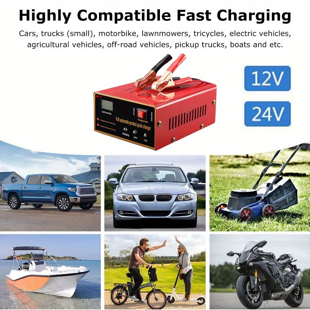 12V/24V Smart Car Battery Charger product detail 9