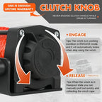 Electric Winch with Wireless Remote detail view 6 for Australian shoppers