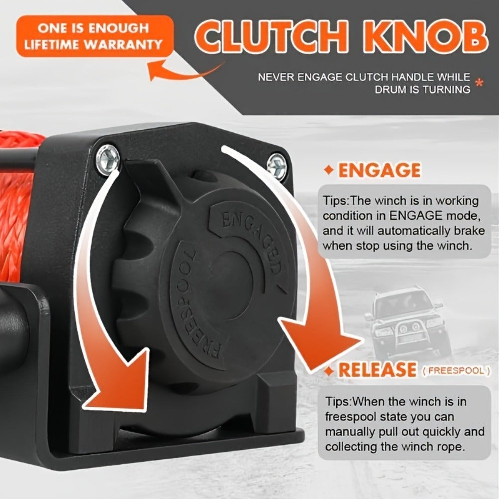 Electric Winch with Wireless Remote detail view 6 for Australian shoppers