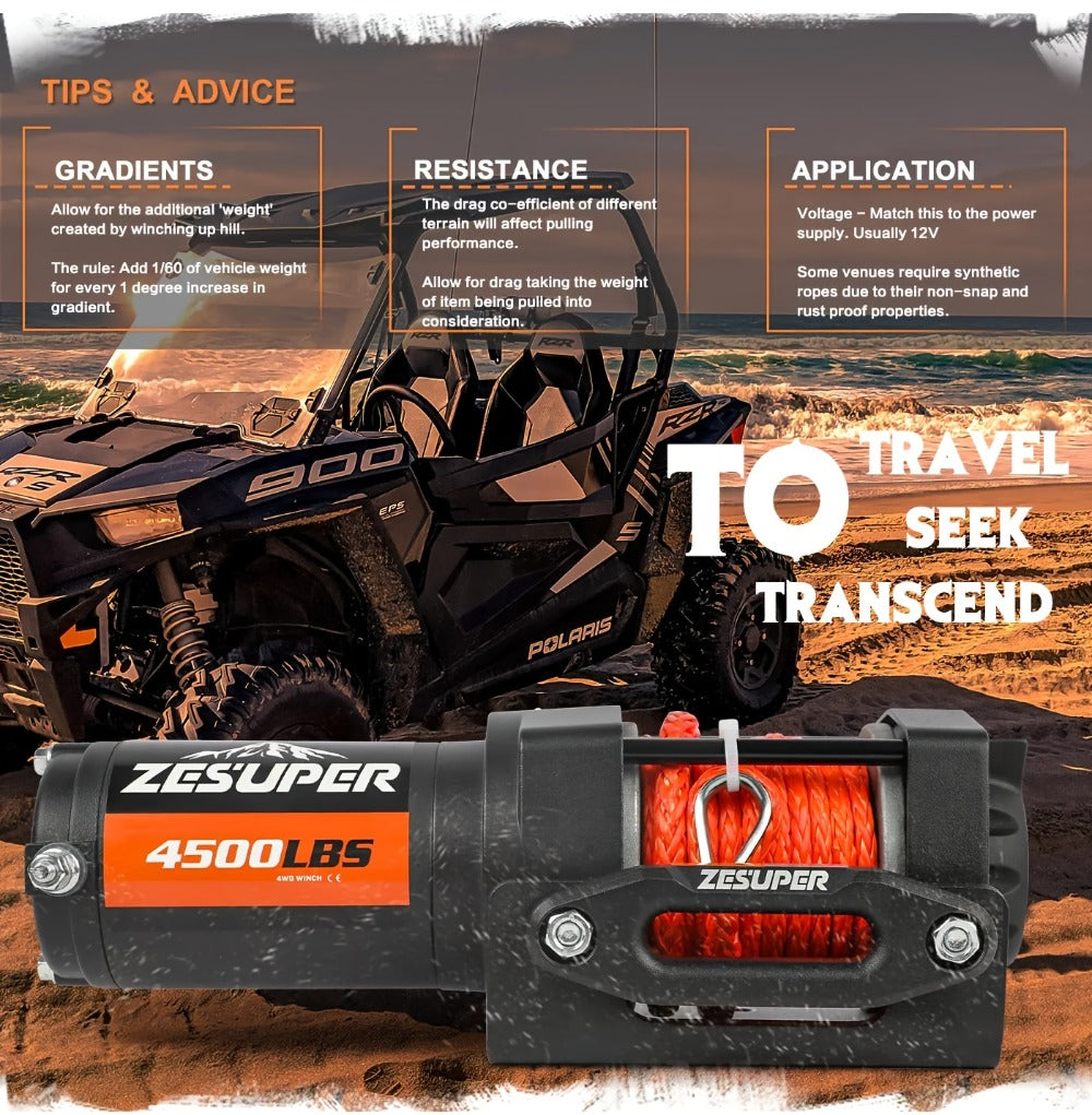 Electric Winch with Wireless Remote detail view 7 for Australian shoppers