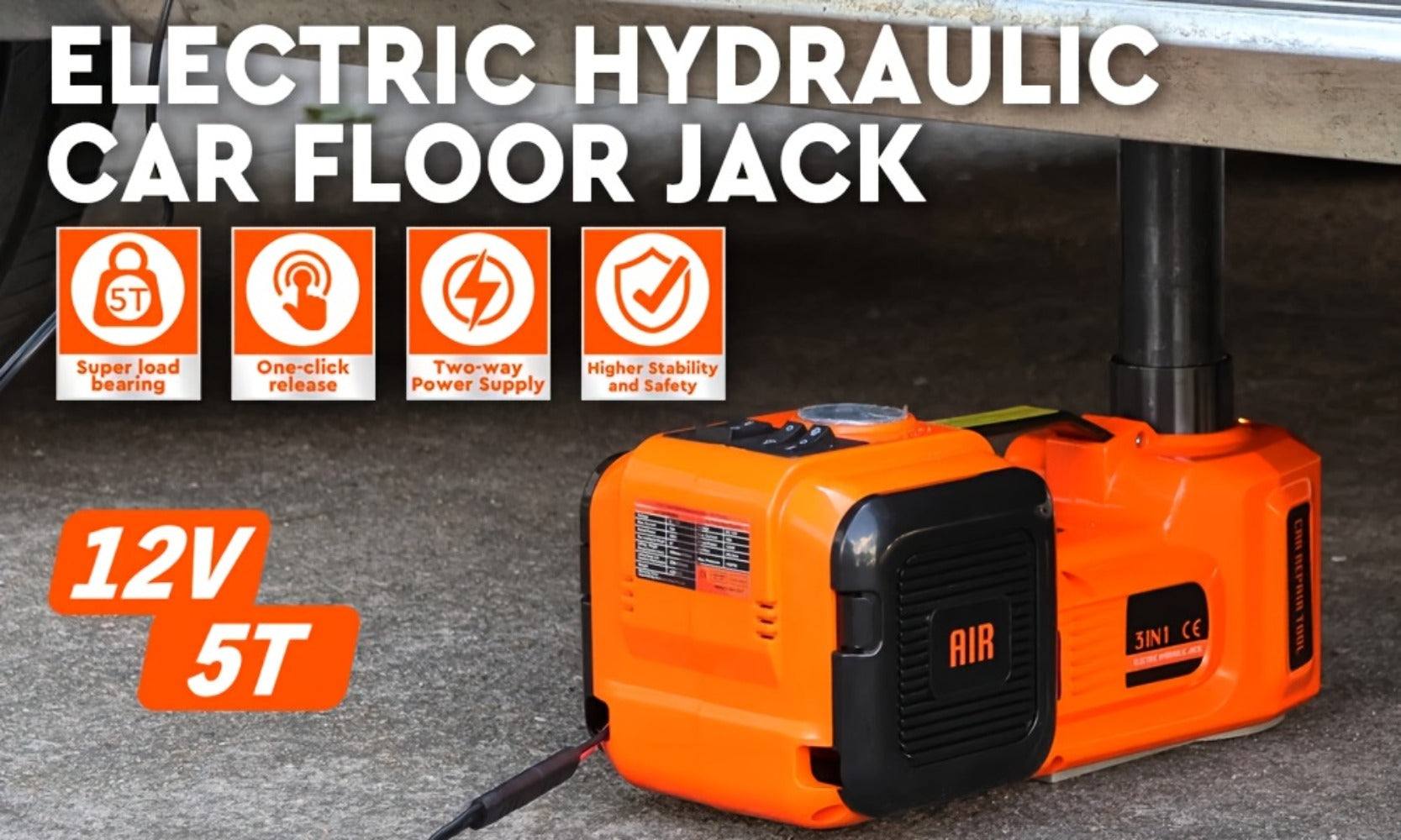 12V Hydraulic Vehicle Jack product detail 12