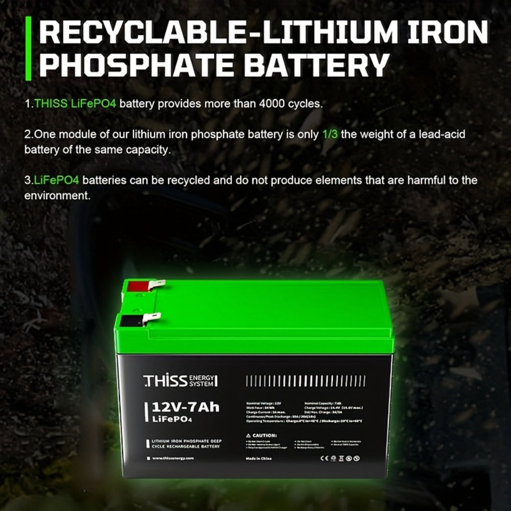 LiFePO4 Deep-Cycle Battery detail view 8 for Australian shoppers