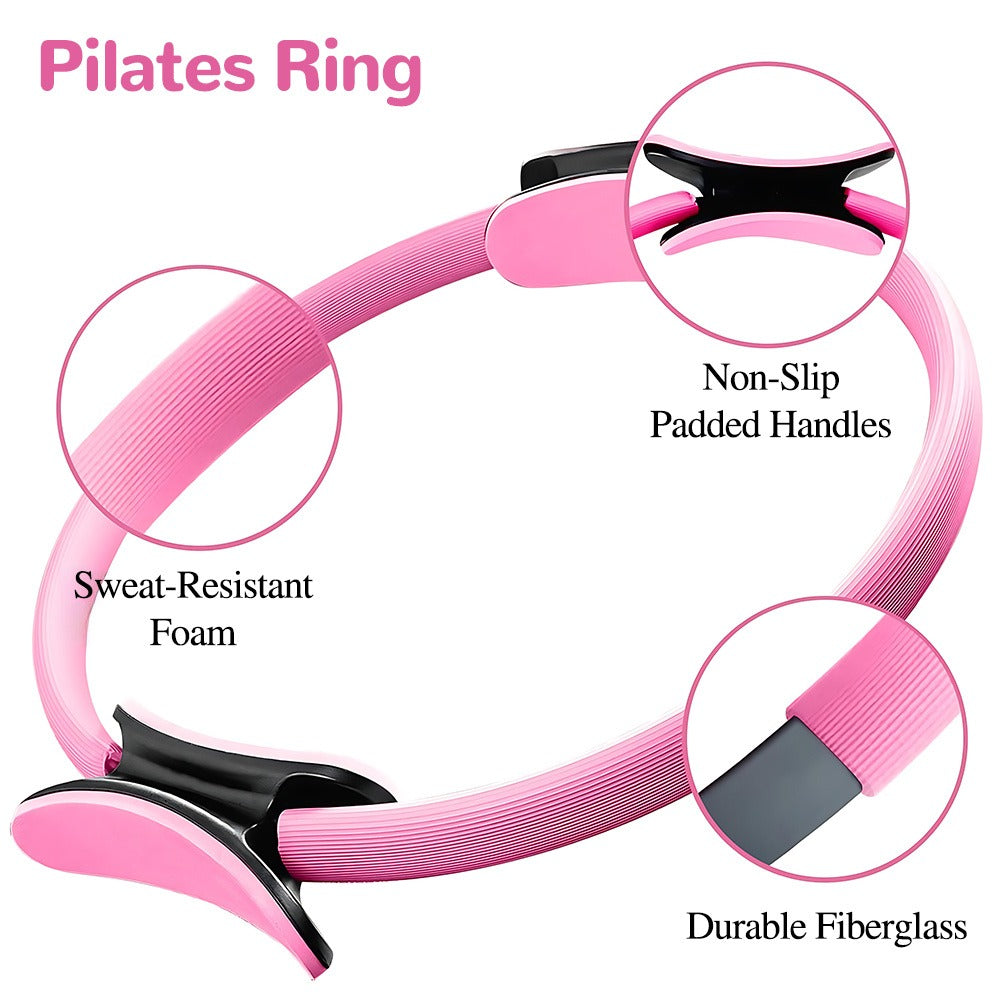 13-Piece Home Pilates Equipment Set for Pilates and Yoga Workouts – feature reference
