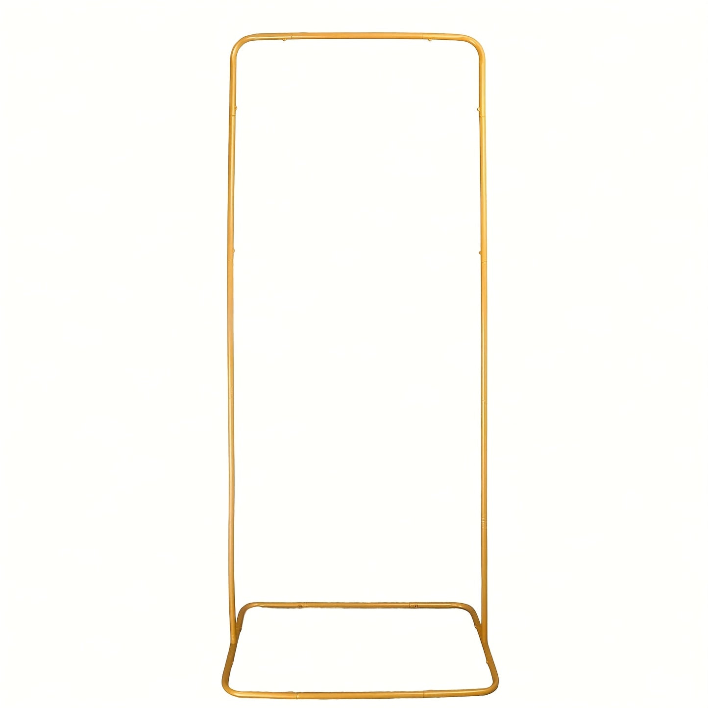 Wedding Welcome Sign Stand, 50x80x180cm Heavy Duty Easel Stand for Sign with 2 Leather Strap, Welcome to Our Wedding Sign Holder, Metal Floor Standing Easels for Signs, Poster (Black&Golden) Christmas Background Decoration