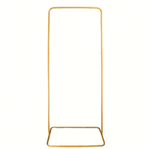 Wedding Welcome Sign Stand, 50x80x180cm Heavy Duty Easel Stand for Sign with 2 Leather Strap, Welcome to Our Wedding Sign Holder, Metal Floor Standing Easels for Signs, Poster (Black&Golden) Christmas Background Decoration
