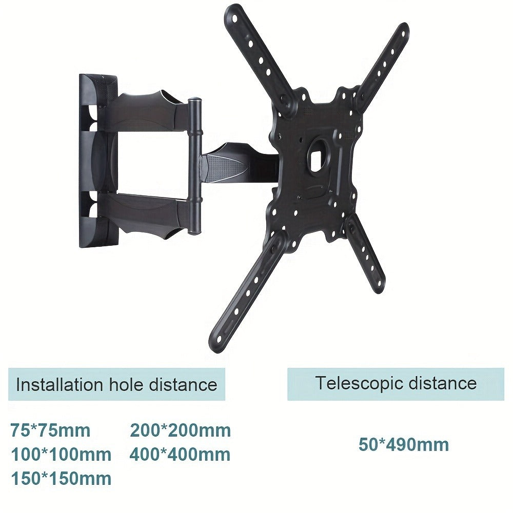 139.7 Cm Full-Motion Swivel TV Wall Bracket - living rooms, bedrooms – close-up product details