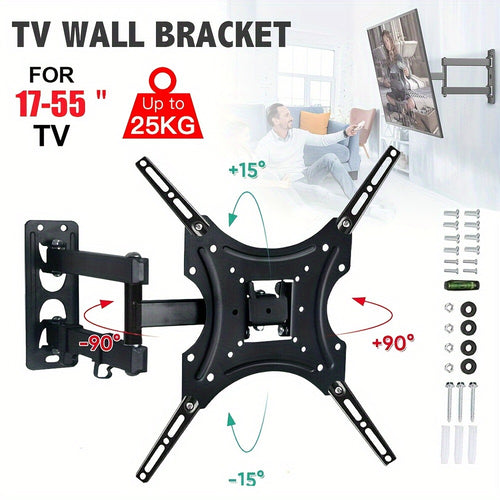 139.7 Cm Full-Motion Swivel TV Wall Bracket - living rooms, bedrooms – main product view