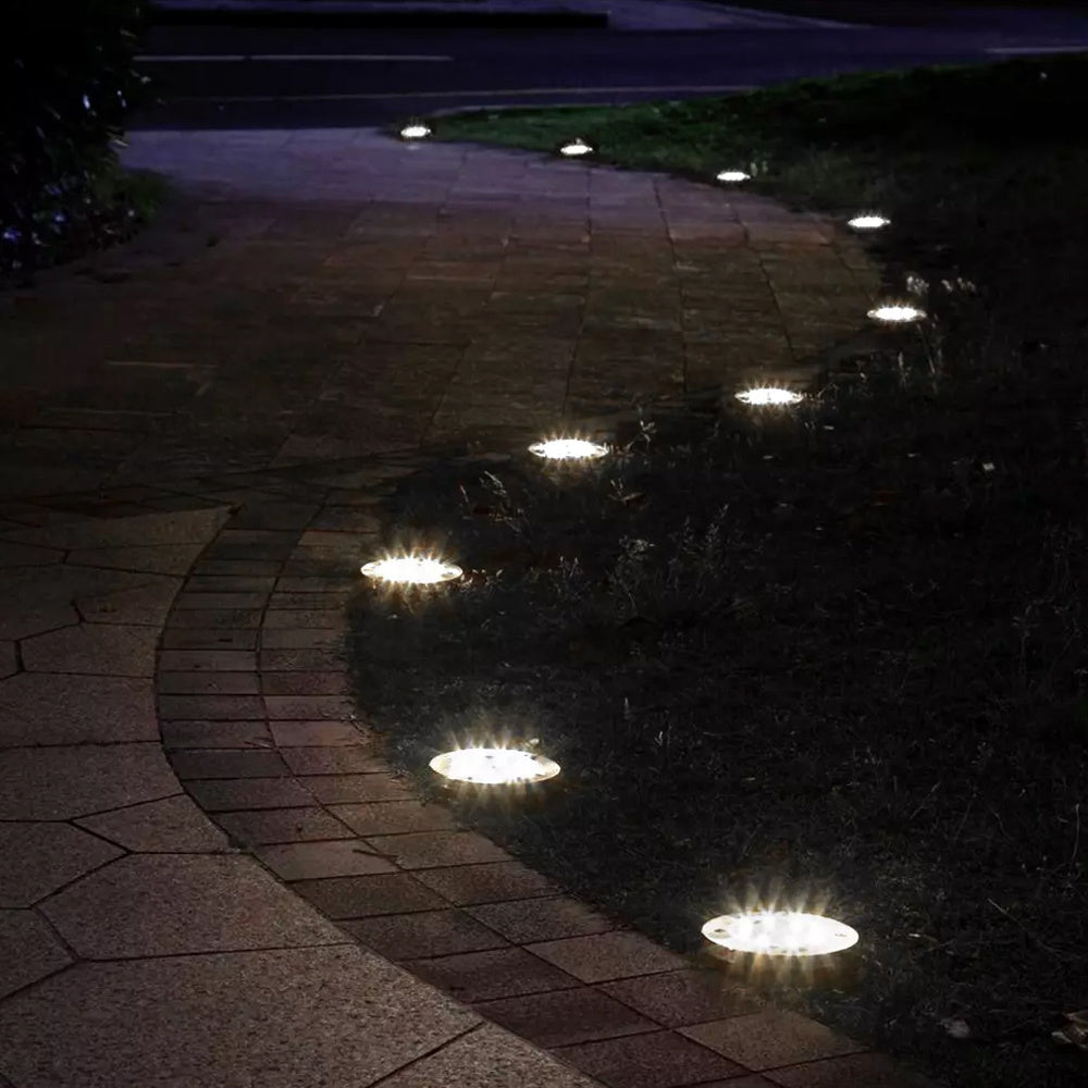 Stainless Steel Multi-Pack Solar Deck & Driveway Lights – Garden Paths – additional product view 30